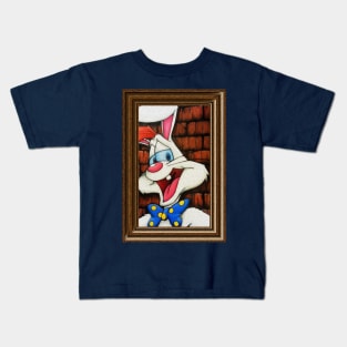 I framed the rabbit Kids T-Shirt